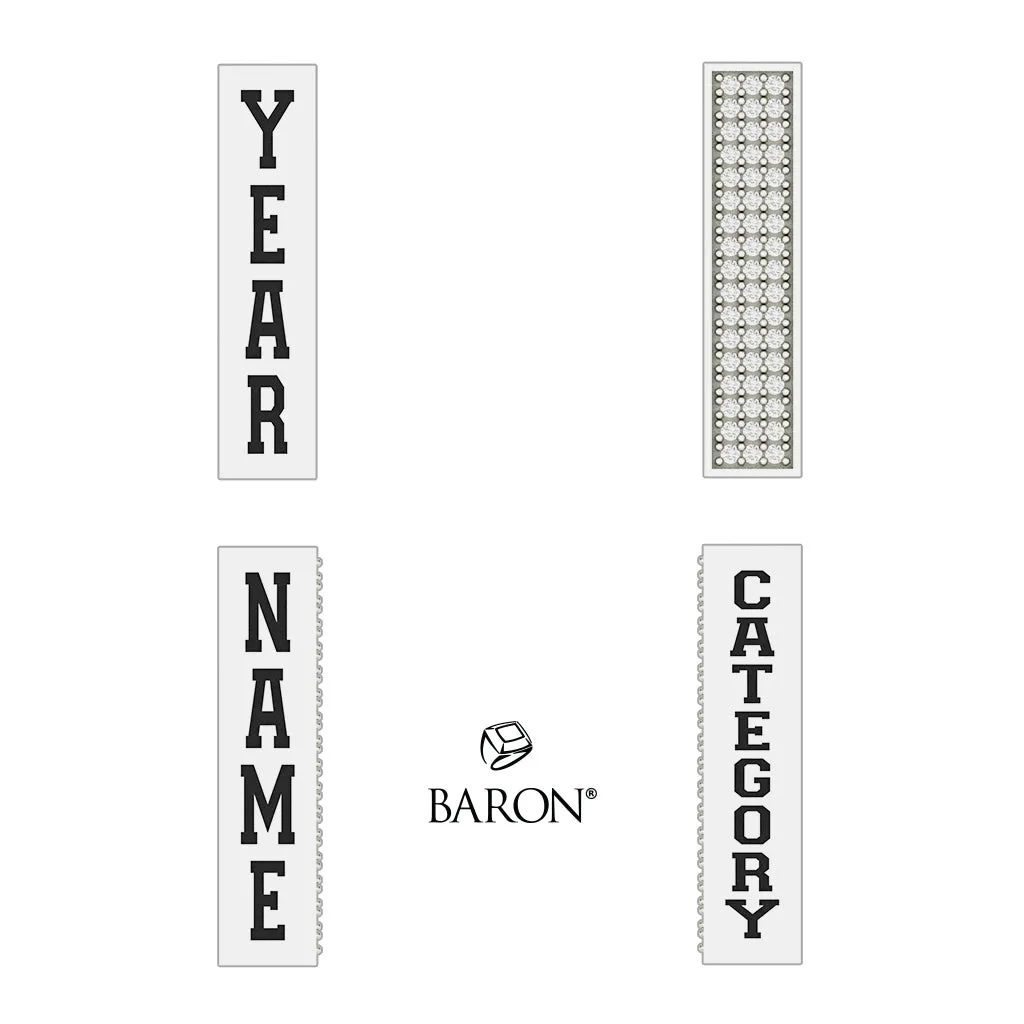 Women's Basketball Hall of Fame - Friends and Family Reveal Pendant - Design 3.8