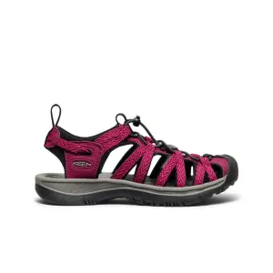 WOMEN'S KEEN WHISPER | BEAUJOLAIS / BLACK