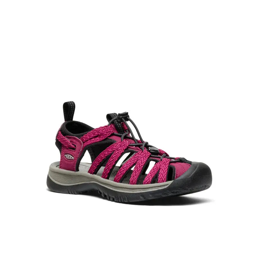 WOMEN'S KEEN WHISPER | BEAUJOLAIS / BLACK