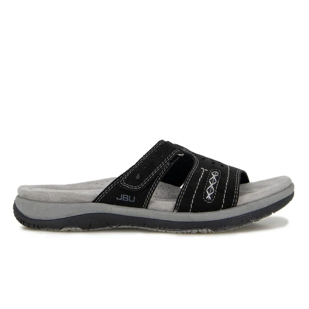 Women's Sissey Vegan Sandal - Black- B3SIS01